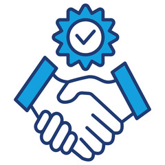 Trust Blue Icon