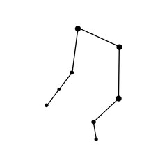 sun moon star and hand illustration