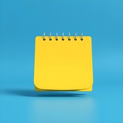 yellow note pad