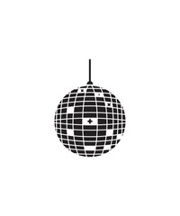 disco ball icon, vector best flat icon.