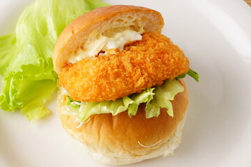 海老バーガー