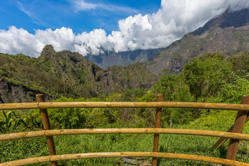 Fototapeta premium Cirque de Cilaos, Île de la Réunion 