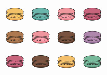 Falling meteor shower sequence with transparent background