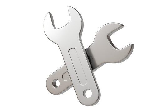 crossed spanners clipart