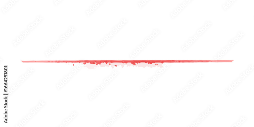 Poster minimal red line with textured festive design