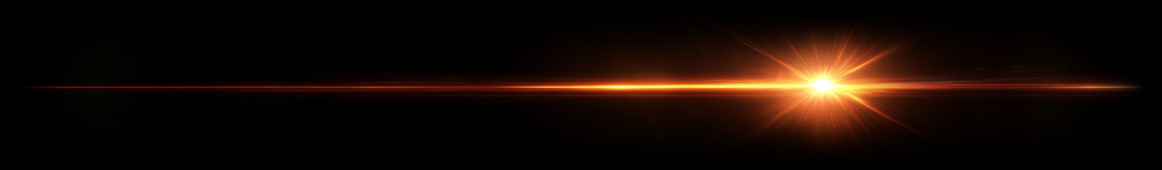 Obraz premium Golden Horizon Lightwave Radiance Illumina Solar Flare The Dawn New Horizon Eternal Light Breakthrough Rise Neon Flux Photon Line Event Horizon Pulse Zero Point