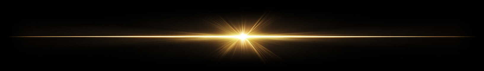 Obraz premium Golden Horizon Lightwave Radiance Illumina Solar Flare The Dawn New Horizon Eternal Light Breakthrough Rise Neon Flux Photon Line Event Horizon Pulse Zero Point