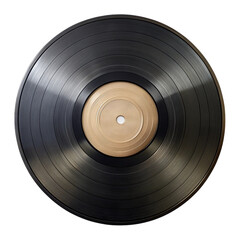 Obraz premium old vinyl record isolated on white