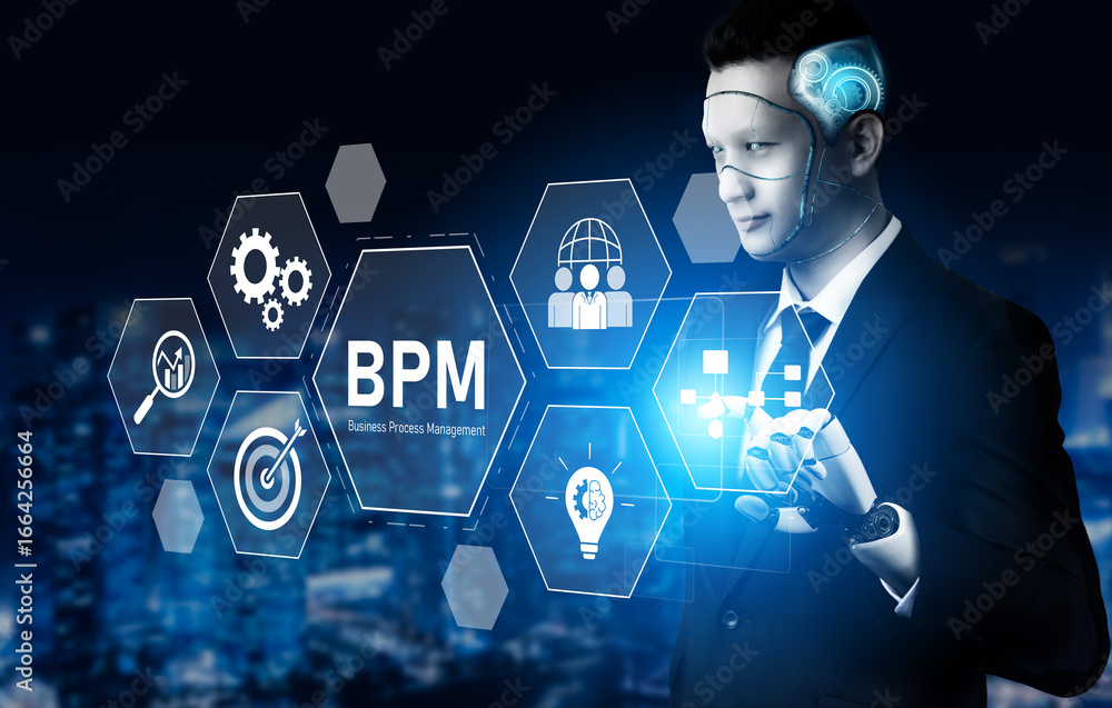 Poster ai supports bpm by analyzing processes, optimizing workflow, and increasing productivity through aut