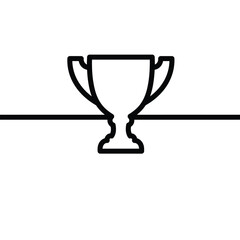 Trophy cup award winner prize