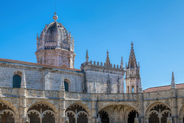 the Jer&oacute;nimos Monastery in Lisbon, Portugal
