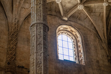 the Jer&oacute;nimos Monastery in Lisbon, Portugal