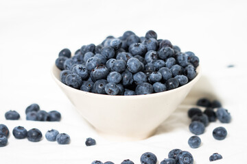 Blueberries bowl
