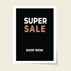 supper sale vector