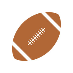 rugby ball cartoon cute design