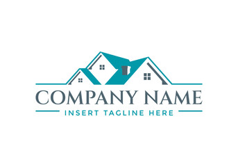 real estate logo template