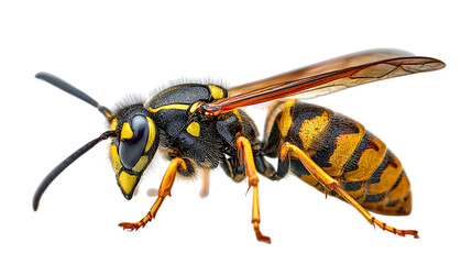 Fototapeta premium bee on white background