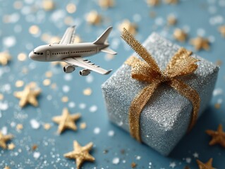 Celebrating special occasions with travel themes and festive gifts in a lively setting