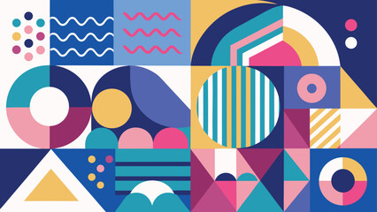 Obraz premium featuring modern typography and a vibrant color palette..eps