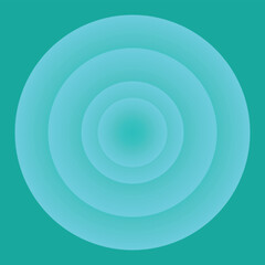 Color background. Abstract circle design. Vector illustration. Eps10, Radial Gradient white Blured.