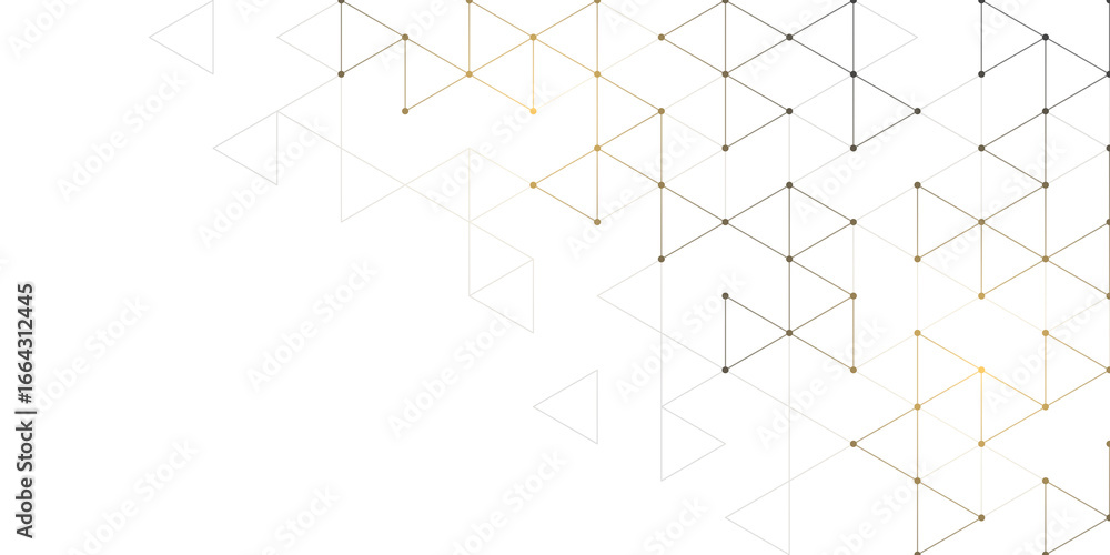 Aufkleber abstract background with a geometric pattern of triangle shapes. graphic design element