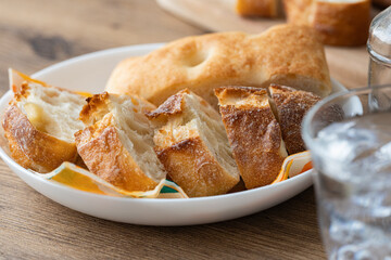 お洒落なフランスパン