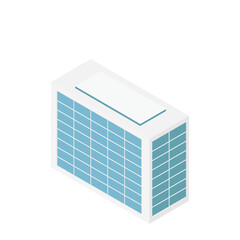 An Isometric Building Set designed for creating cities, architecture, and 3D style environments