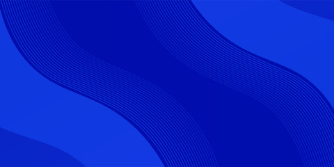 Blue abstract background. Dynamic element blue wave. Simple design. Modern arts. Vector illustration.