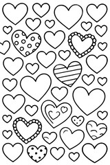  Kids Coloring Page Outline Design – Modern Coloring Pages with Pure White Background  Girls, Forest, Travel, Giraffe , Unique Coloring Book Ideas