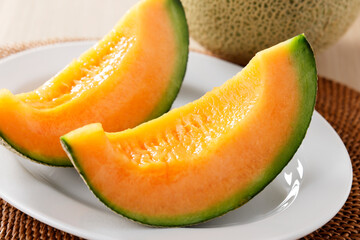 赤肉メロン 北海道富良野産　Red Melon from Furano Hokkaido