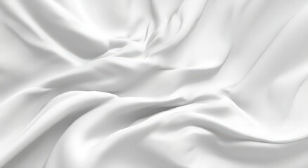 Obraz premium White Fabric Texture Close Up