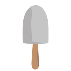 Cartoon Ice Cream Popsicle Isolated on Transparent Background