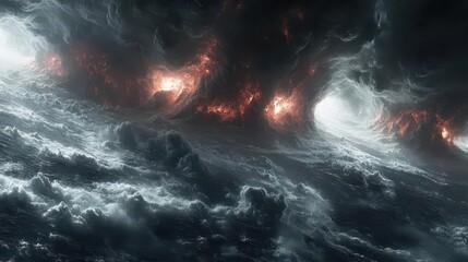 Fiery Cloud Vortex