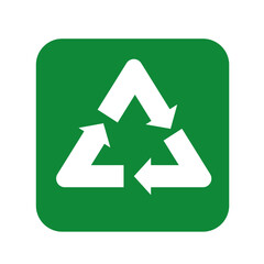 vector green recycle symbol eco concept