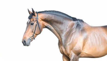Obraz premium horse isolated on white background