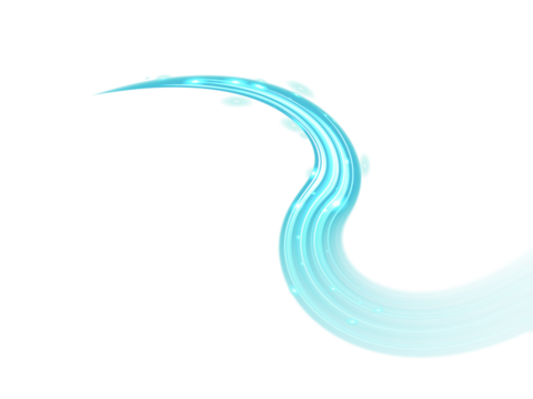 blue light ray , high speed curve light effect, glowing, shimmering	 - Powered by Adobe