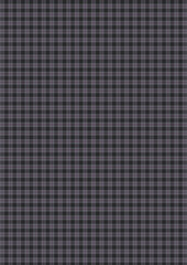 Seamless geometric blue plaid fabric with a textured textile pattern