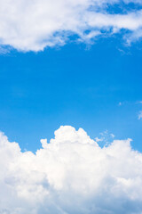 Obraz premium 夏の空 午後の空と雲57