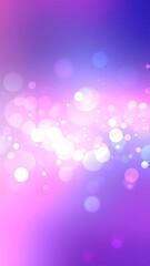 Abstract background with blurred lights and pastel purple and pink gradient