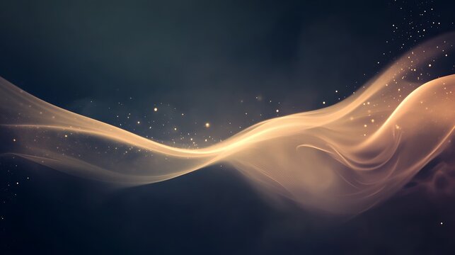Abstract smoky waves design