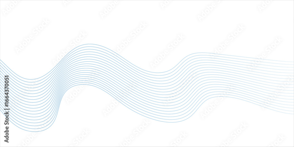 Poster abstract background with white and gray colors. the background features smooth, flowing lines creati