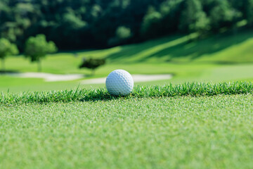 新緑の芝生が綺麗なゴルフ場