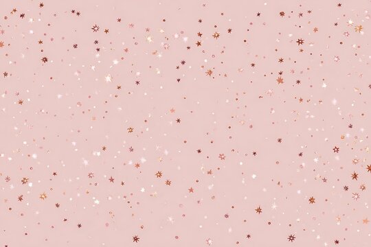 Fototapeta Pink Glitter Background Texture With Rose Gold Sparkle
