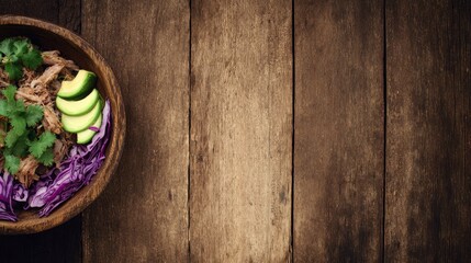 A vibrant arrangement of Mexican street food on a rustic wooden surface.