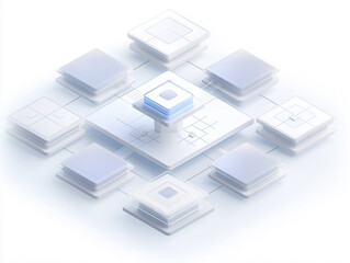 SOC2 ISO27001 controls matrix tiles 80f6, modular platform illustration