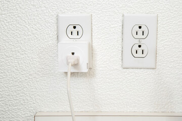 An old white socket