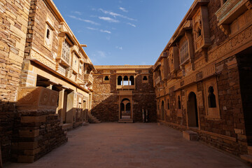 Fototapeta premium Khaba fort in Jaisalmer, india