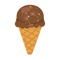 アイスクリーム　イラスト