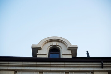 facade of an old building