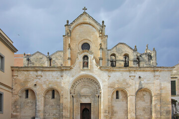 The Old town of Matera, Italy